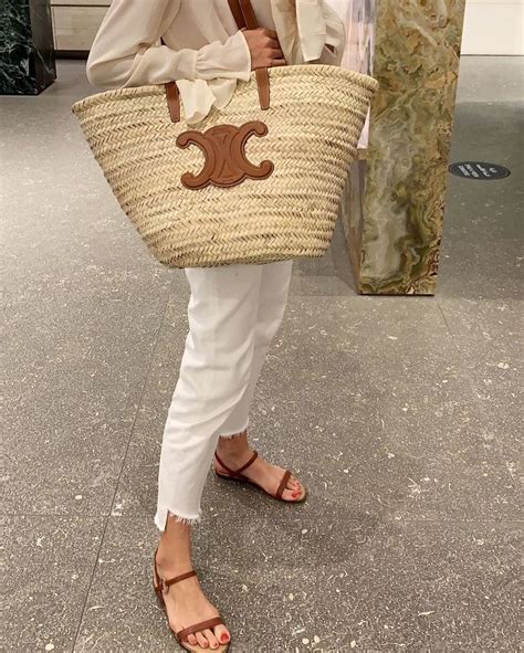 celine hobo bag|celine raffia beach bag.